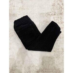 🍂 Stitch & Stone Black Corduroy Elastic Waist Toddler Pants Trousers 2T